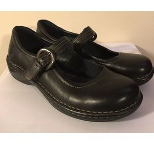 Born Black Leather Mary Jane Women’s Size 7.5